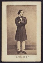 Photographer unknown :Portrait of Benjamin Disraeli 1804-1881