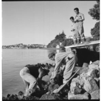 Roadworkers, Mission Bay, Auckland