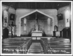 Tibbutt, Walter Francis, -1929 : Interior of St Joseph's Church, Buckle Street, Wellington