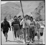 Images related to the Māori Land March in October 1975