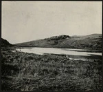 Miramar lagoon, Wellington, with the Crawford homestead in the background