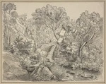 Guérard, Eugen von, 1811-1901: Sud Aust. Tanunda Creek. 14 July 1855.