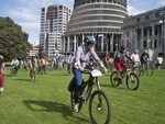 Memorial Ride at Parliament