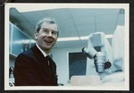 Dr John David Stout in a laboratory
