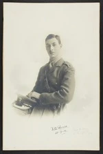 Portrait of Nathaniel Pearce in military uniform