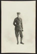 Portrait of Nathaniel Pearce in military uniform