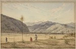 [Smith, William Mein] 1799-1869 :[Exploring party in the Wairarapa. 1840s?]