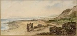 [Brees, Samuel Charles] 1810-1865 :Cape Palliser [looking] towards the Wairarapa. 1844