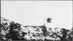 Turkish shells bursting on Courtney's Post, Gallipoli