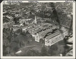 Aerial view of Christchurch Hospital - Photograph taken by W G Weigel