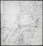 Burnand, William H. fl 1849 : [The beautiful plains of Ahuriri, Hawkes Bay] [copy of ms map]. [1845?]