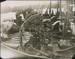 Creator unknown :Photograph of whale-chaser boats in Paterson Inlet, off Stewart Island