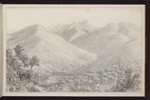 Guérard, Eugen von, 1811-1901: Castelhill [Castle Hill]. East of Mt. Wellington on the Wonongatta [Wonnangatta] or Upper Mitchell. Erinnerung an 30. Nov. 1860. Gippsland