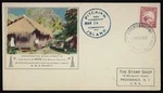 The Stamp Shop (Providence, R.I.): Commemorating establishment of PITC the voice of the South Pacific on Pitcairn Island settled by the mutinous crew of H.M.S. Bounty [Envelope postmarked 1943]