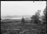 Raglan East, looking across Awaro Bay, 1910 - Photograph taken by Gilmour Brothers
