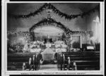 Interior of Wesleyan church, Kumara