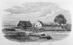 Levy, Samuel A :Scene of the murder of the Rev. Mr Volkner at Opotiki, New Zealand. [Illustrated London news, 1865]