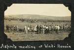 A sports meeting at Wadi Hanein