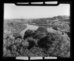 Waikato River and Tuakau from Alexandra Redoubt, Waikato Region