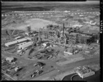 Aerial view of Meremere Steam Power Project - Photograph taken by T Ransfield