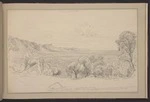 Guérard, Eugen von, 1811-1901: Mt Zero from Mt Dryden, S. to N. [May or June 1856]