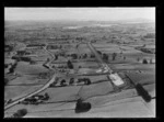 Southern Motorway and Redoubt Road intersection, photographed from the south, Manukau, Auckland