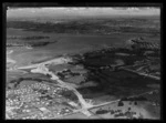 Auckland Harbour Bridge's tank farm outlet, North Shore, Auckland