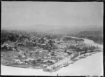 Panoramic view of Gisborne taken from Kaiti Hill