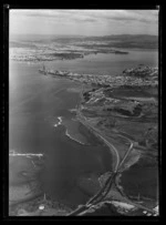 North Shore approach to Auckland Harbour Bridge