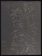 New Zealand Department of Internal Affairs Centennial Publications Branch :[Tainui] area 1800 [showing main Tribal areas]. [ms map] P Hurinui Jones.