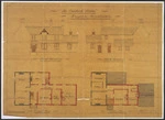 R J & J Goodacre, architects :"The Cradock Arms", Knighton, Leicestershire, 13 Feb[ruar]y 1875. [Plans and elevations].
