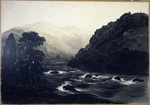 Fox, William 1812-1893 :On the Buller River, shortly after leaving the Roto Iti. 8th Feb. 1846