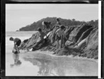Armstrong children playing at Woolley's Bay