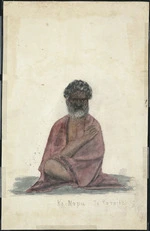 Pearse, John, 1808-1882 :[Chiefly Maori portraits] Ko Mapu. Te Poraite [Between 1852 and 1856]