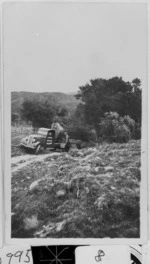 Odlin's logging truck at Te Marua, Upper Hutt