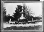 Fountain in the Public Gardens in Oamaru