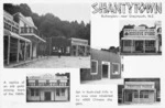 Postcard depicting images of Shantytown, Rutherglen, West Coast