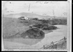 Carbery, Andrew Thomas H 1836-1870 (photographer?) :Camp, Otahuhu. Gully coming up from Auckland Harbour. 40th Regiment lines. Mess marquee. 14th Regiment. My tent. 70th Regiment lines. [1863 or 1864]