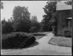 Footpath, Garland farmhouse, Rangiora, Canterbury