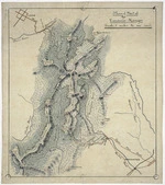 [Girdlestone, Hubert Earle, 1879-1918] :Plan of part of the Tararua Ranges [ms map]. [ca.1911].