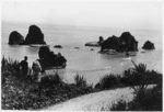 Motukiekie rocks, Twelve Mile Bluff, north of Greymouth, West Coast