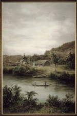 Baker, William George, 1864-1929 :Ongarua River [1890-1910].