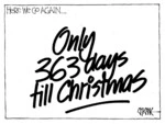 Only 363 days till Christmas. 27 December 2010