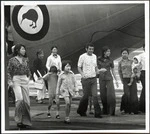 Evacuees from Vietnam, at Whenuapai Aerodrome, Auckland