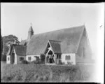 Exterior of the old Anglican church, Woodend, Canterbury