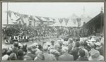 Poi and haka performers at Raukawa marae, Otaki