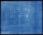 Blueprint - Plans for a chair