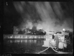 Fire at New Zealand Centennial Exhibition building