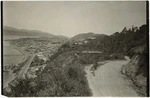 Creator unknown : Photograph of the view overlooking the suburb of Seatoun, Wellington
