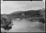 Aroaro Bay, Takapaunui River, Raglan, 1910 - Photograph taken by Gilmour Brothers